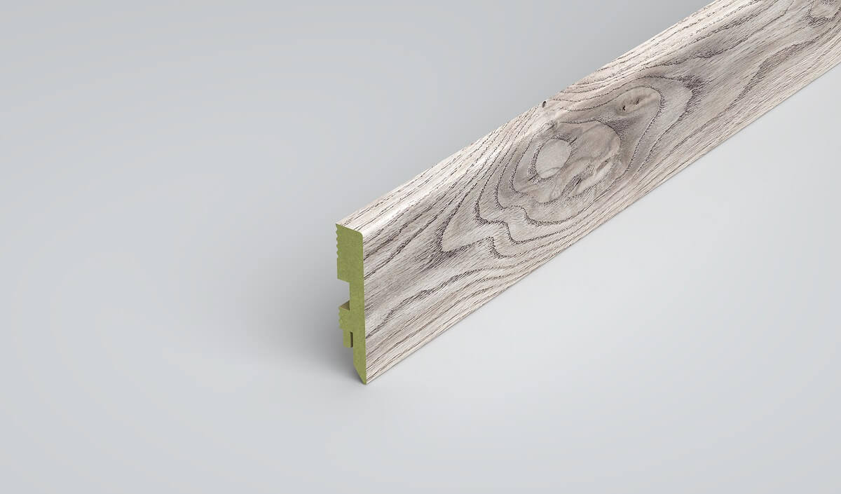 MDF 80mm vízálló szegőléc Green Prestige
