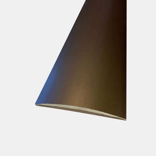 ALU PROFIL PF16 Profi Floor 1m bronz öntapadós széles padlóprofil - 80mm