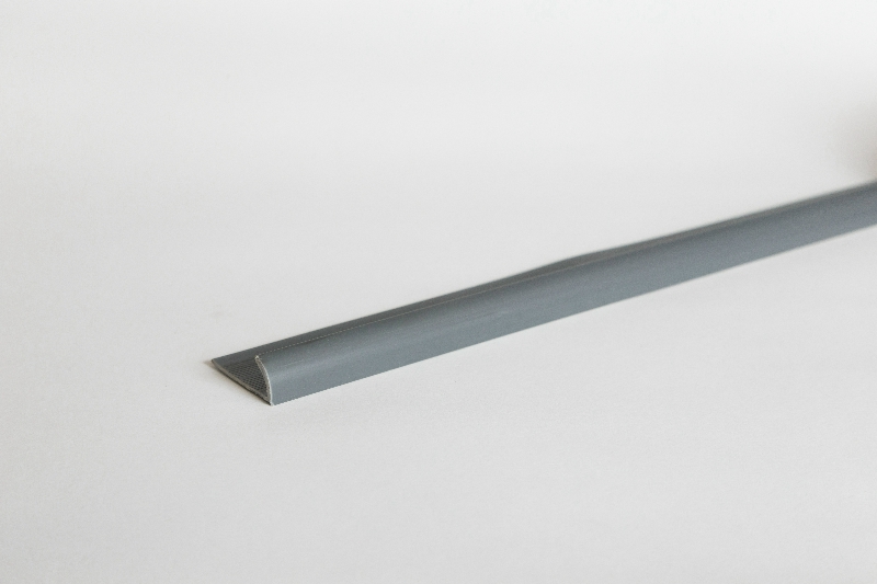 PVC élvédő Cezar 10 mm (106) sötét szürke 2,5M