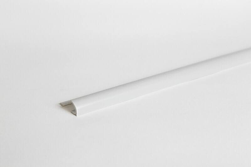 PVC élvédő Cezar 12 mm (105) világosszürke 2,5M