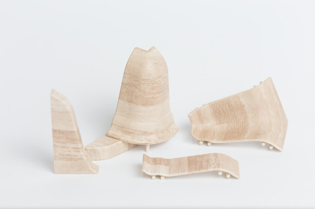 SLK50 bal végzáró 1db W217 Alcanta tölgy