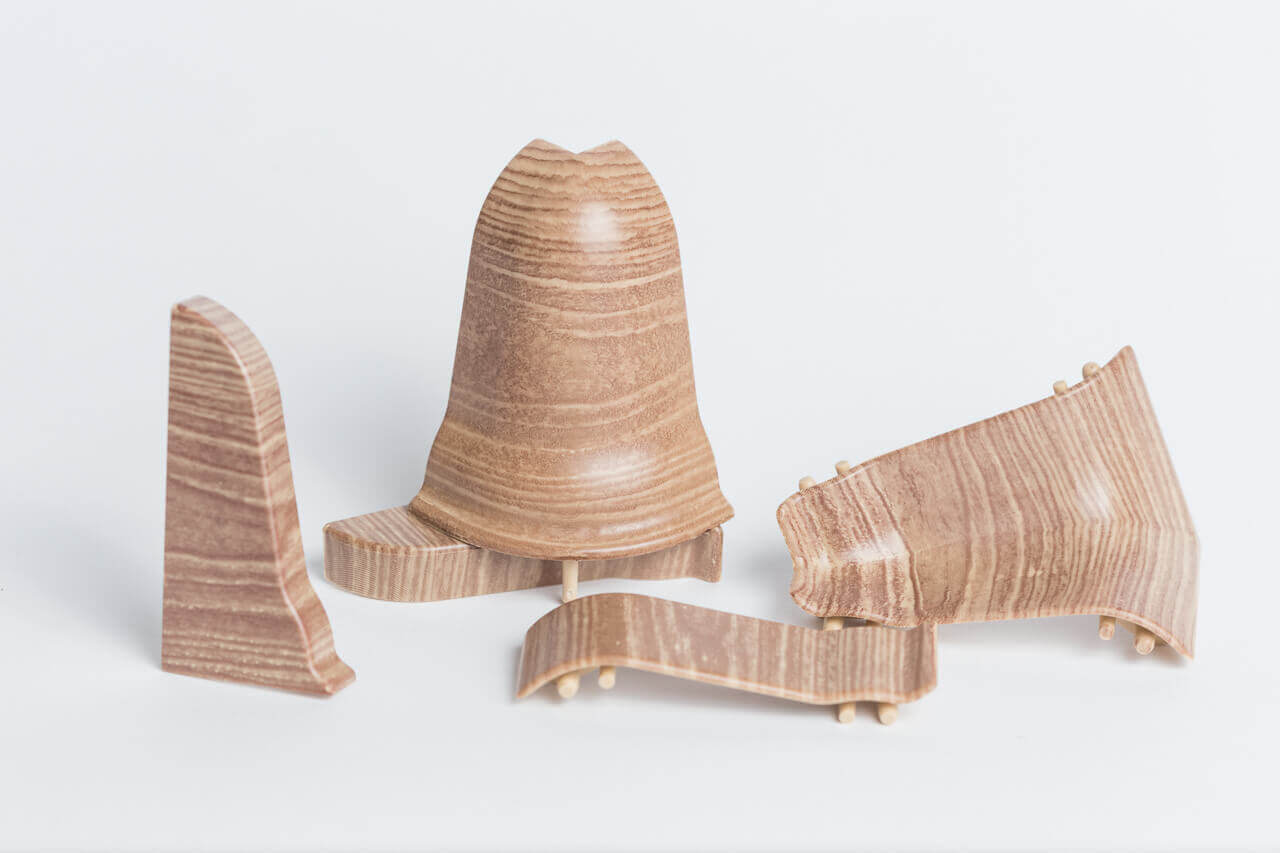 SLK50 külső sarok 1db W470 Brazil tölgy