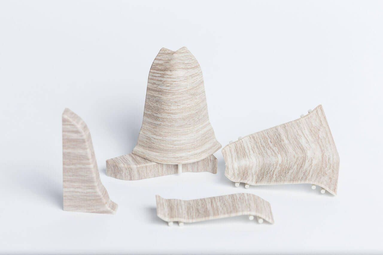 SLK50 jobb végzáró 1db W478 Sardinia tölgy