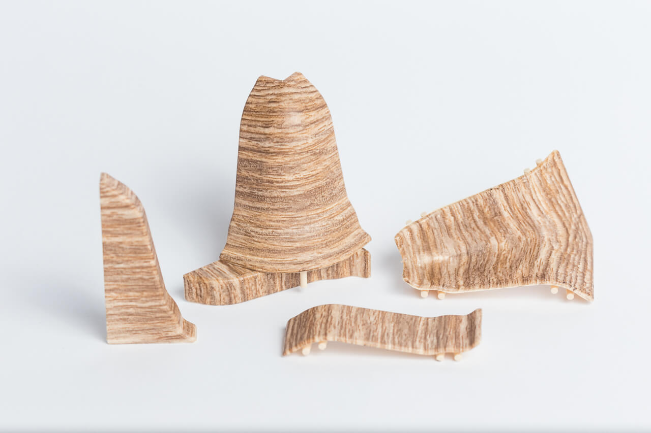 SLK50 jobb végzáró 1db W481 Baleár tölgy