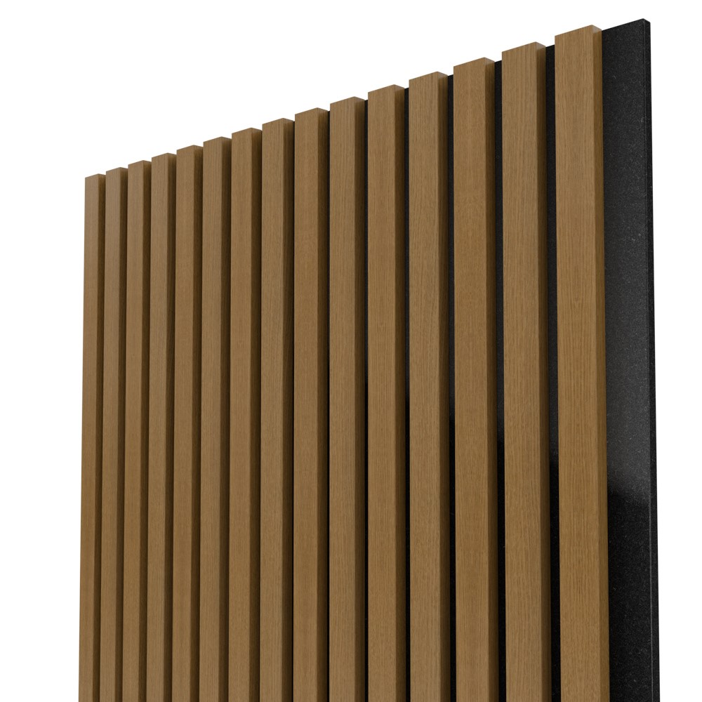 Profi Wall akusztikus falpanel 1,69 m2 Téli tölgy 275x61,5x2,1 cm