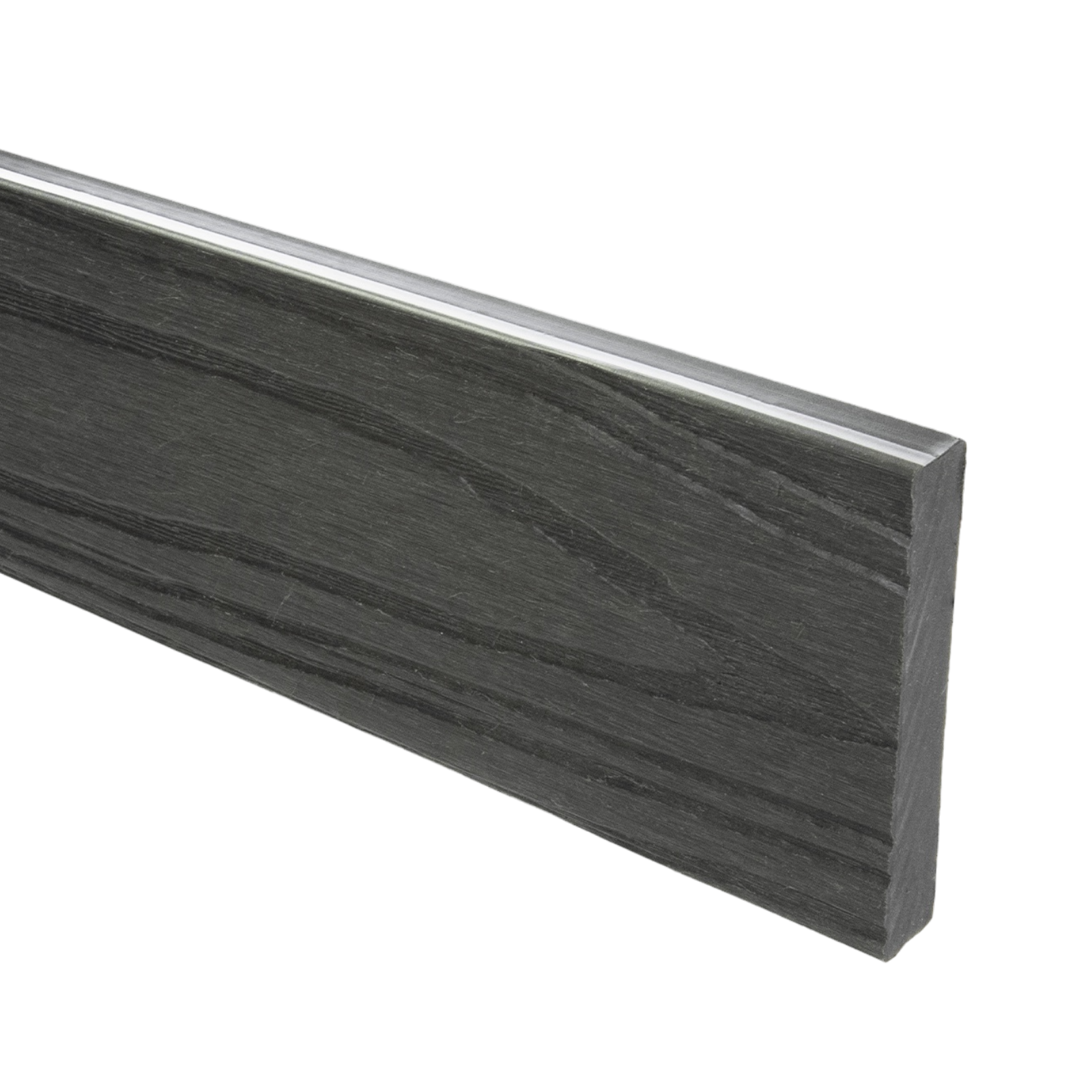 BERGDECK W138 takaró deszka 71 x 12 mm x 2,40 m Fekete